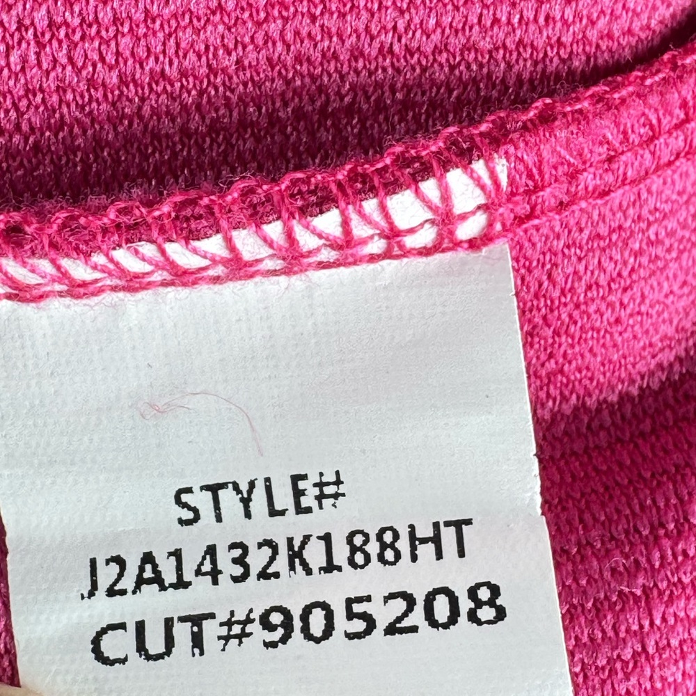 Halogen Pink Textured Ruffle Sleeve Tank Top - Picture 6 of 6
